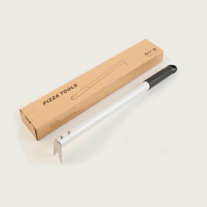 Turning Pizza Forks Pizza Turner Handware de pâtisserie en aluminium solide à stocker&Transfer Kitchen and Baking Tool, Silver